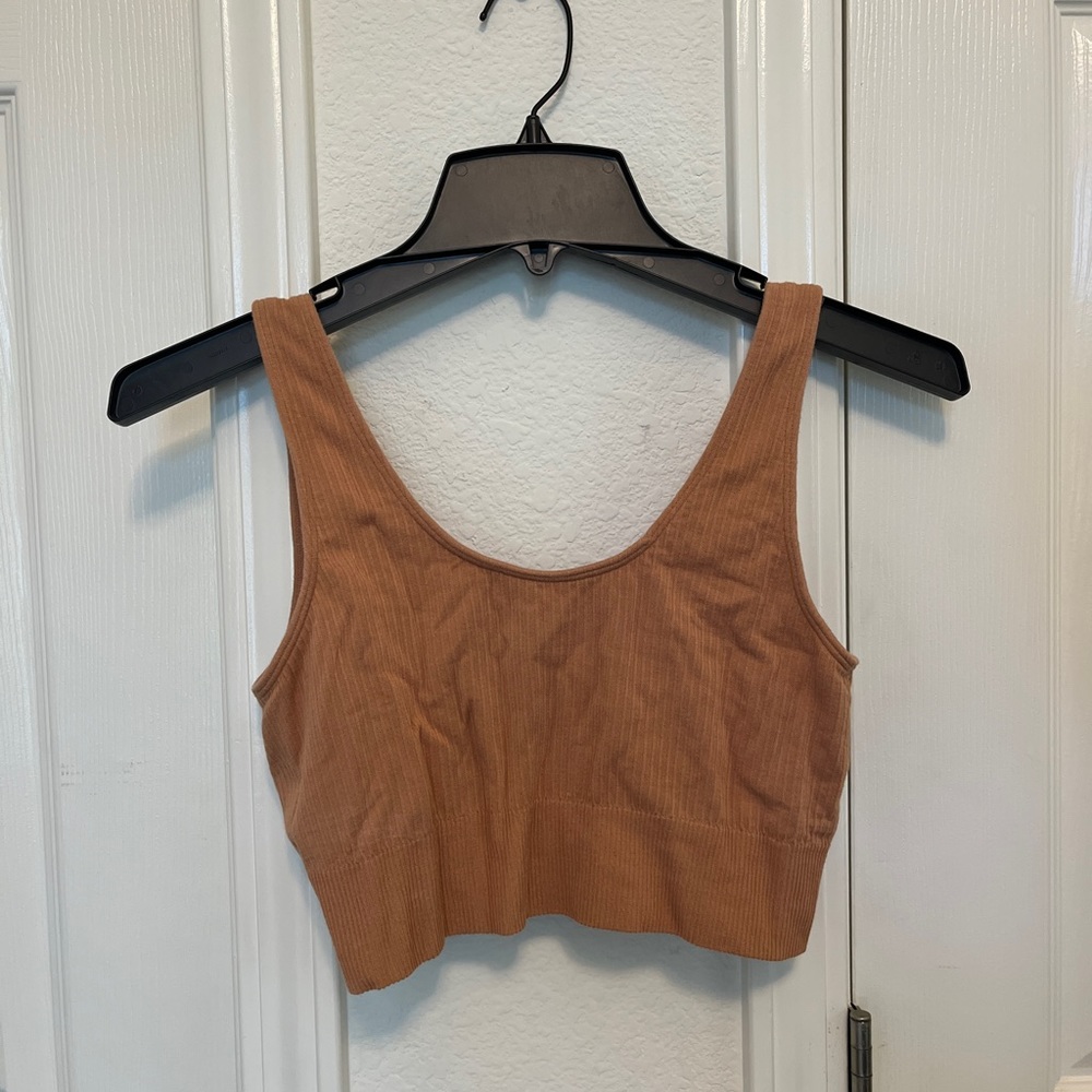 Like New - Boody Ribbed Seamless Bra - Nude 2